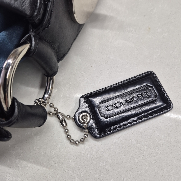 Coach  Peyton Op Art Black and White Women's Bag - Picture 11 of 16